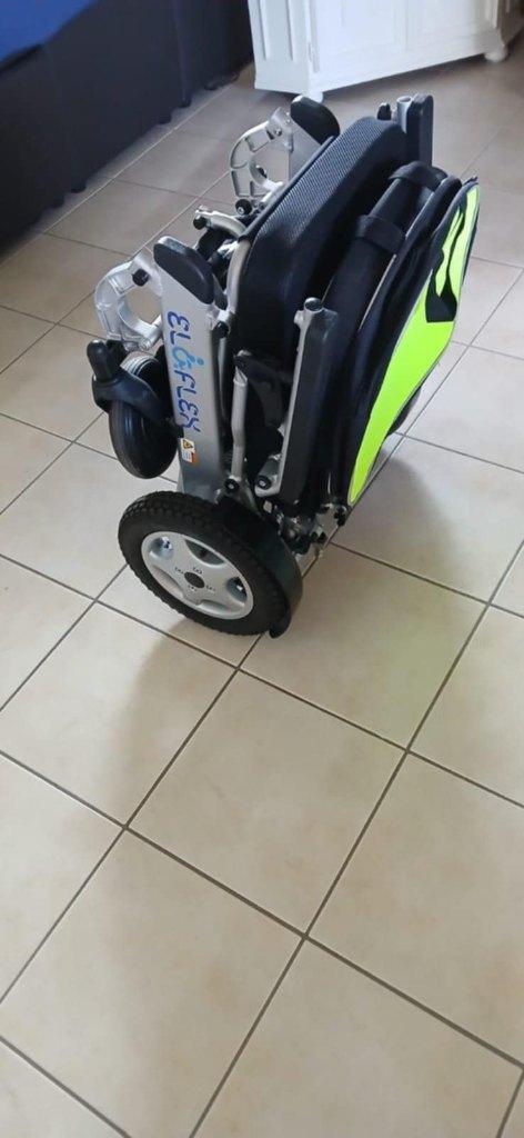 Elektrische opvouwbare rolstoel, Diversen, Rolstoelen, Ophalen, Inklapbaar, Nieuw, Elektrische rolstoel