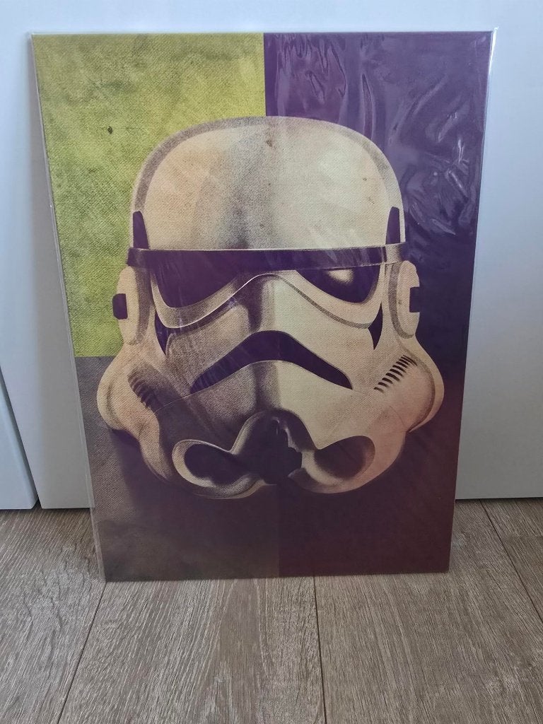 Displate Star Wars Stormtrooper Officiel - Neuf, Enlèvement, Neuf, Livre, Poster ou Affiche