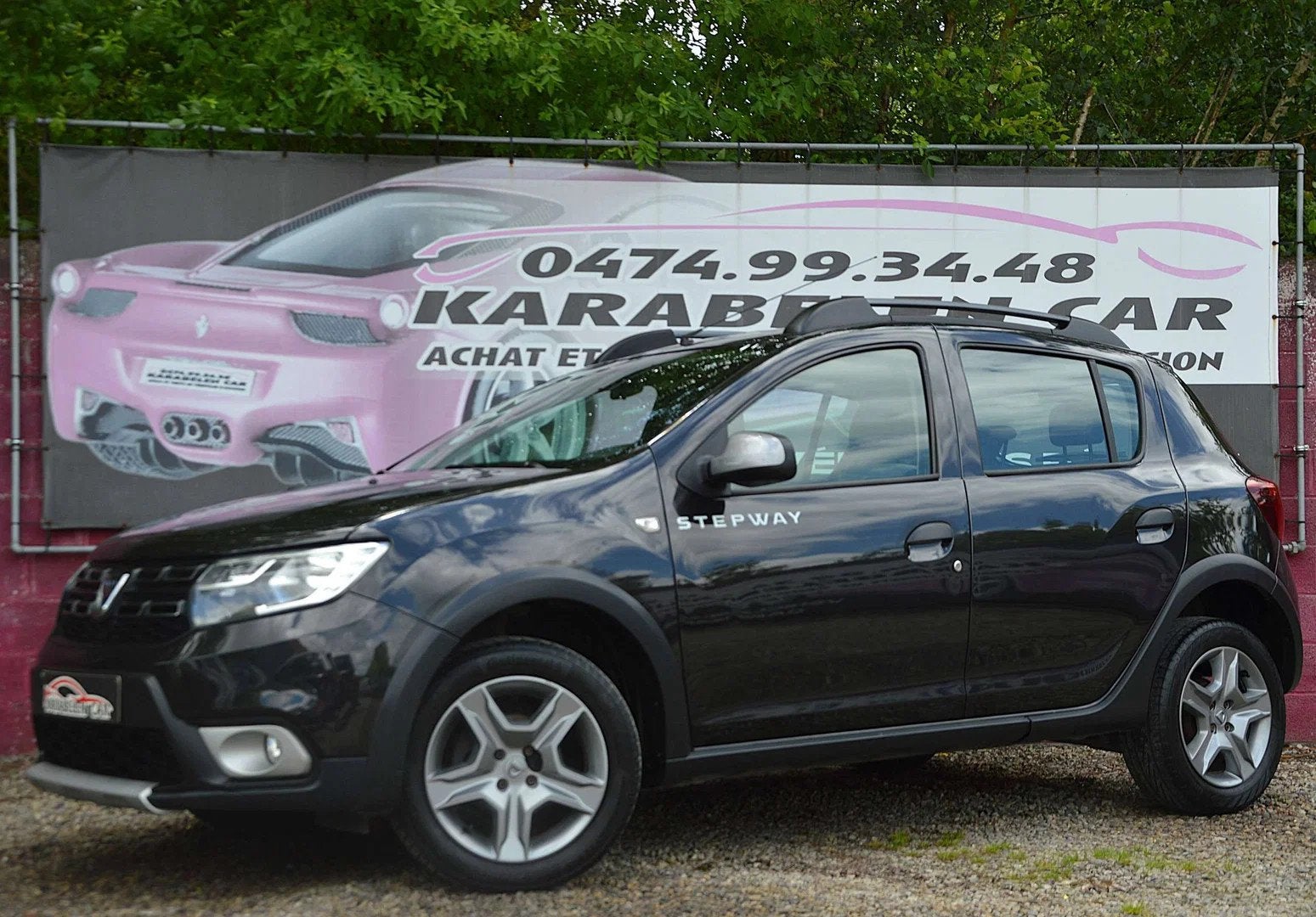 Dacia SANDERO Stepway 1.5dCi 90.830km (bj 2017), Auto's, Dacia, Stof, Gebruikt, 1 kg, Zwart