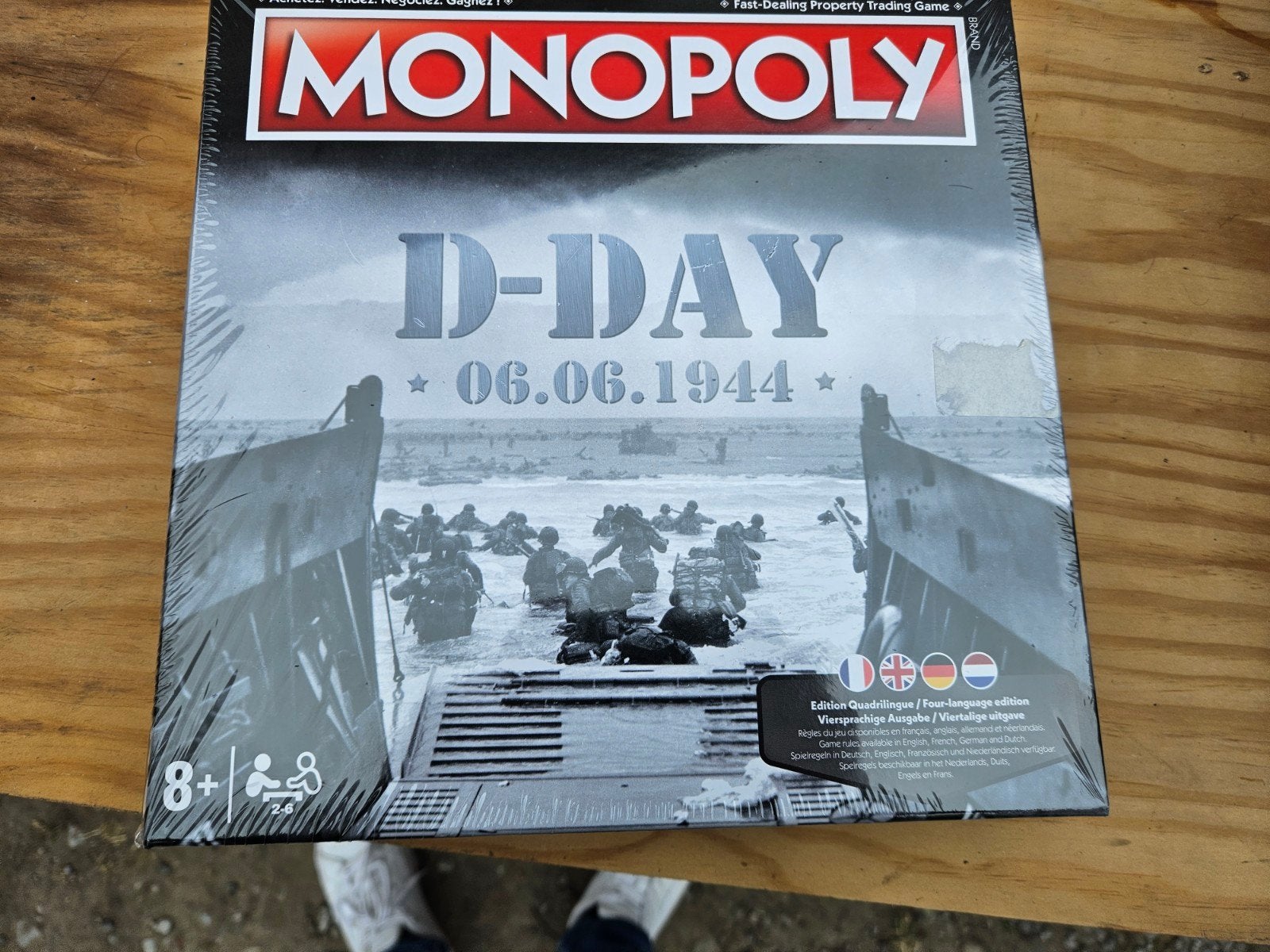 Monopoly d day 6.6.1944, Enlèvement