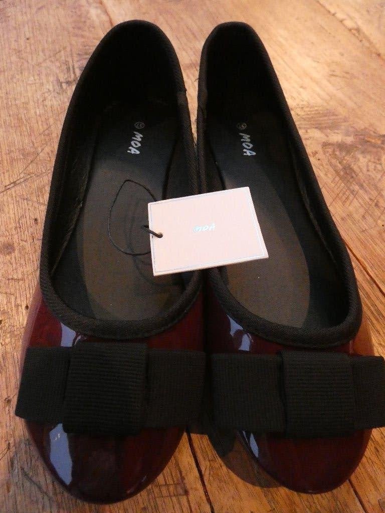 Nieuw MOA ballerina's bordeaux maat 37, Kleding | Dames, Schoenen, Ophalen of Verzenden, Nieuw, Ballerina's