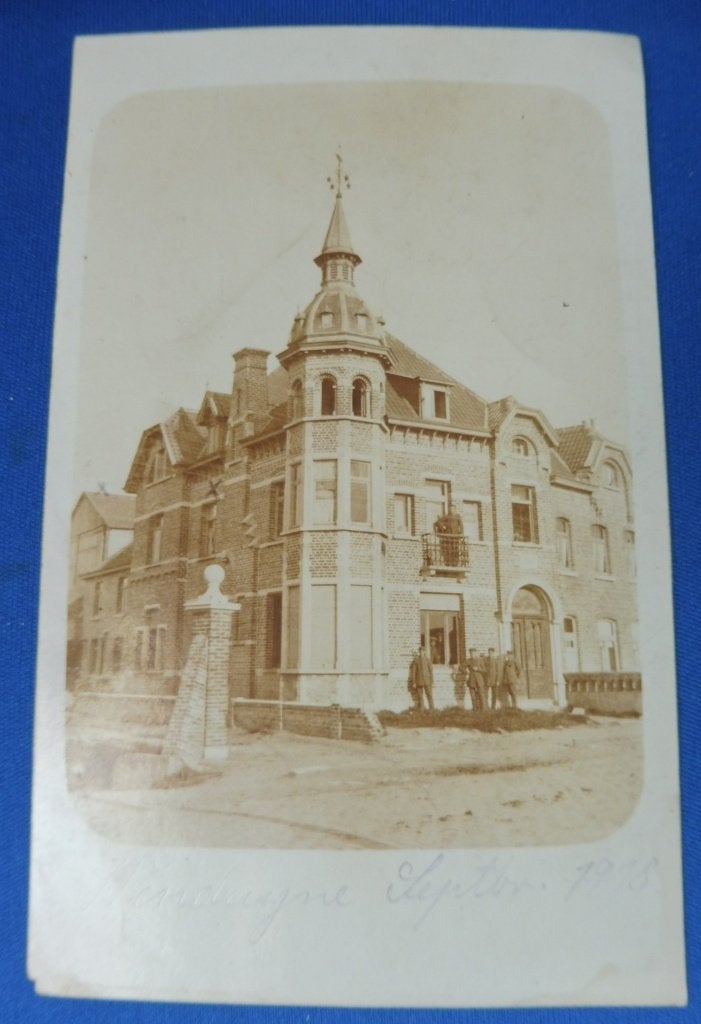 Duitse WO1 Fotokaart Marinekorps Flandern – Wenduine 1918  D, Verzenden, Landmacht, Overige typen