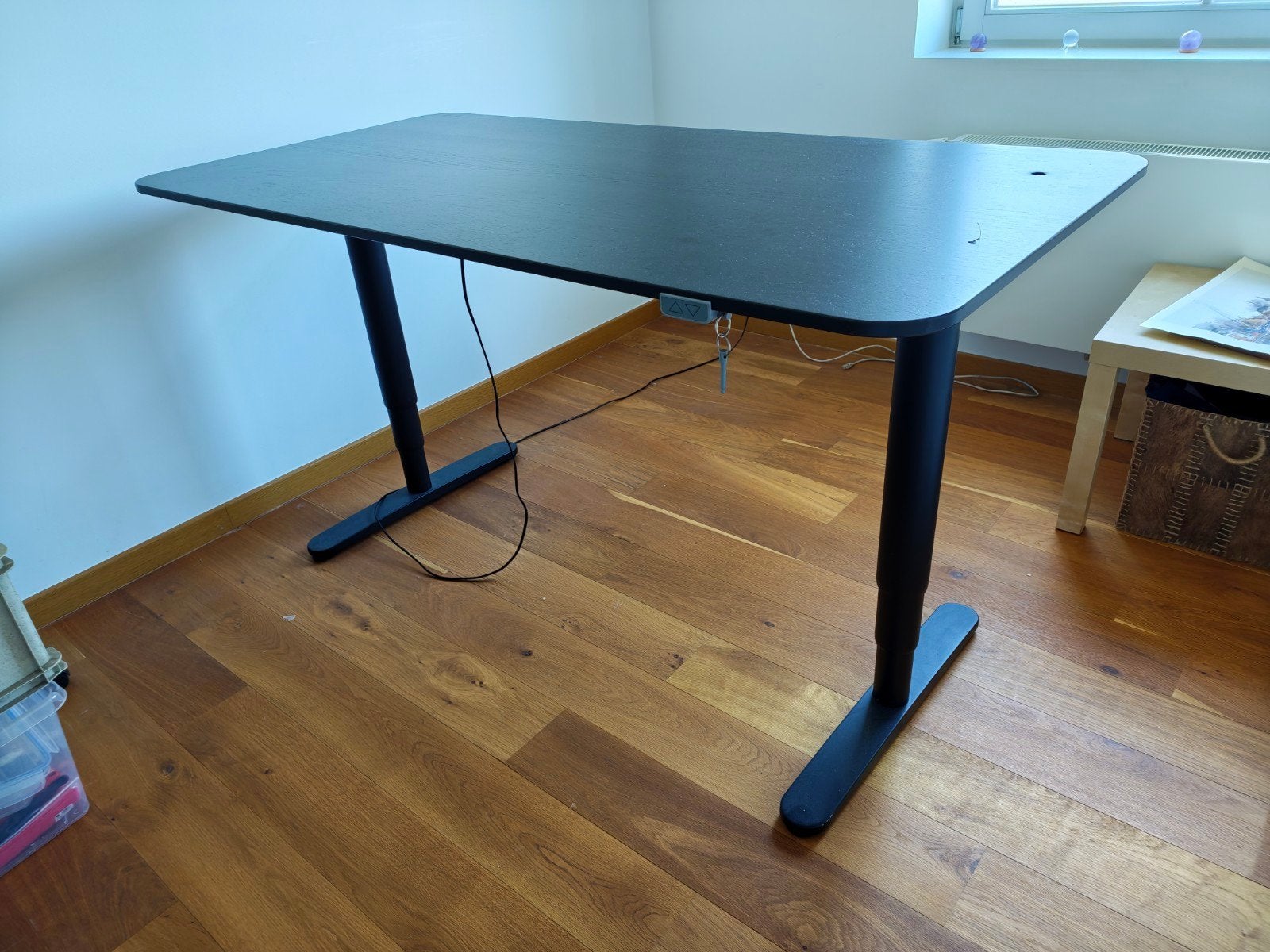 Zit-sta elektrische bureau | Goede staat, Huis en Inrichting, Bureaus, Ophalen, Hout, Antiek, Zo goed als nieuw