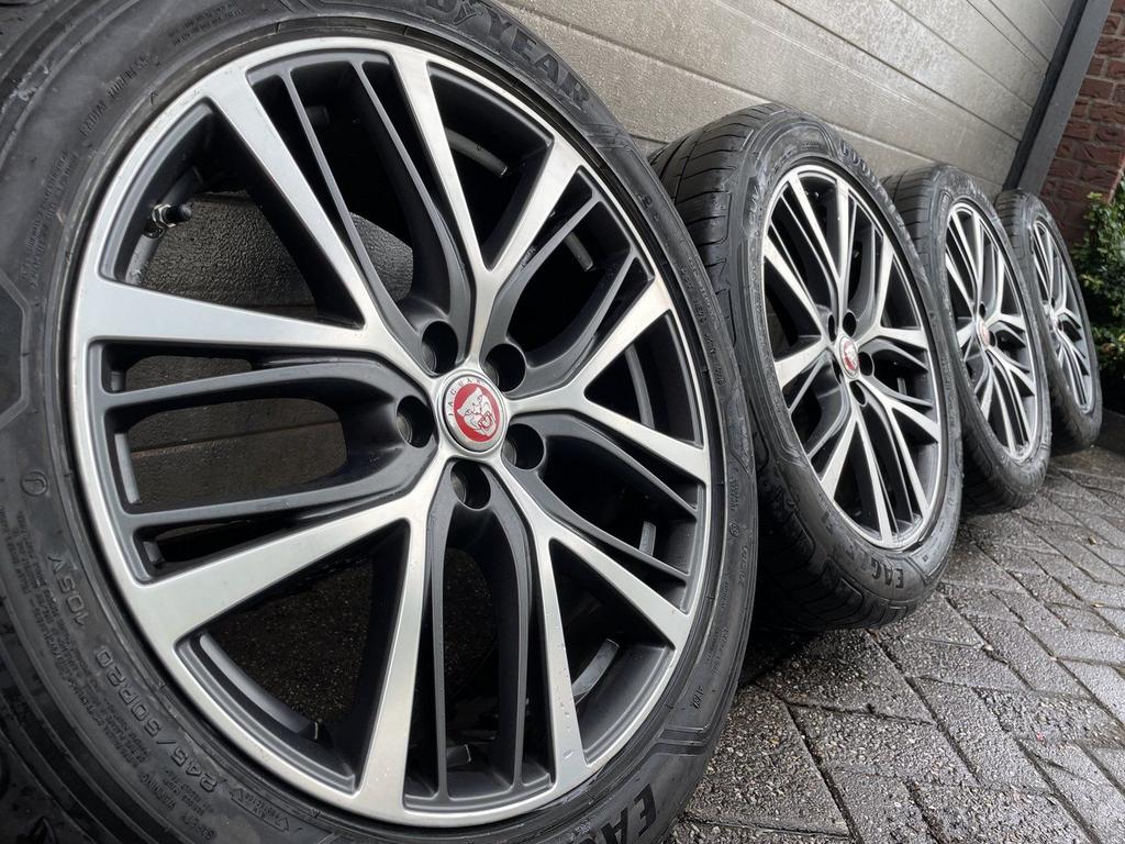 20 inch Orig Jaguar F Pace E Pace I Pace velgen zomerbanden, Auto-onderdelen, Banden en Velgen, -, -, Banden en Velgen, Ophalen of Verzenden