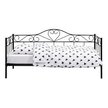 Zwart metalen bed 90x200 – nieuw in verpakking (2x), Huis en Inrichting, Slaapkamer | Stapelbedden en Hoogslapers, Ophalen, 90 cm