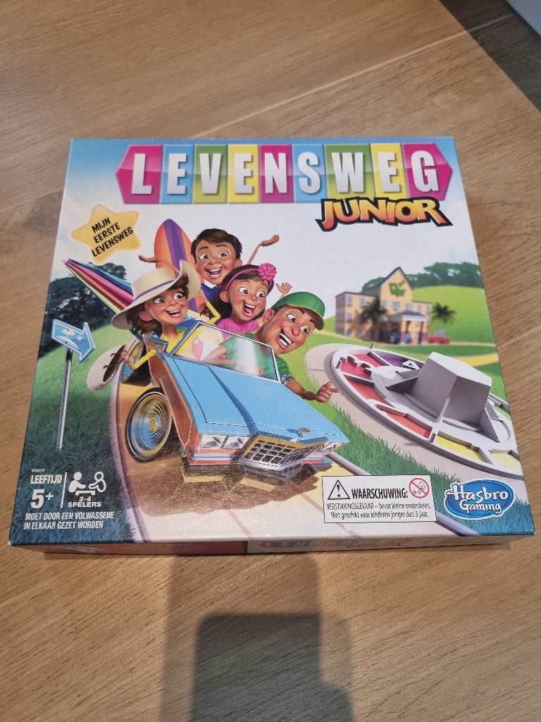 Bordspel Levensweg Junior, Hobby en Vrije tijd, Ophalen of Verzenden