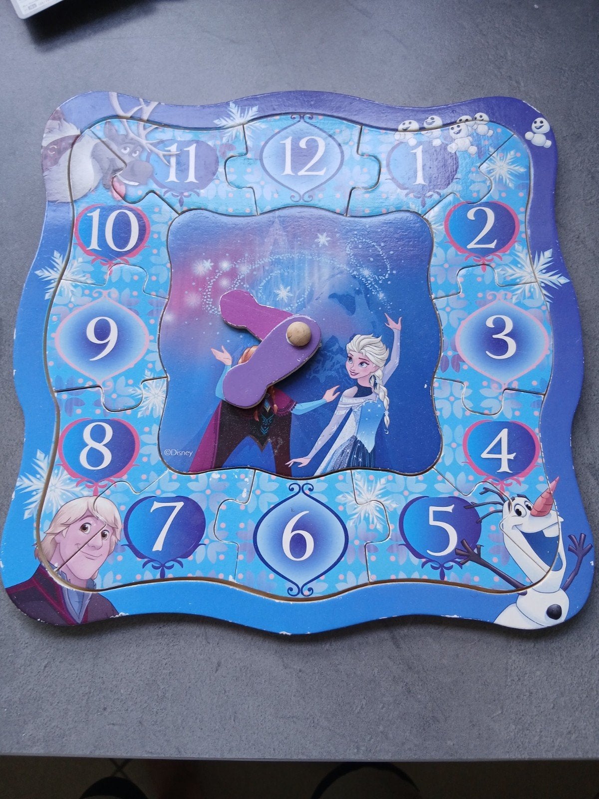 Kinderpuzzel frozen, Kinderen en Baby's, Speelgoed | Houten speelgoed, Ophalen