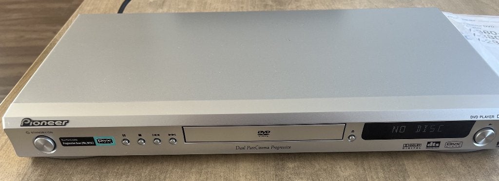Pioneer DV-380-S DVD Speler DIVX, TV, Hi-fi & Vidéo, Lecteurs DVD, Comme neuf, Lecteur DVD, Pioneer, Enlèvement
