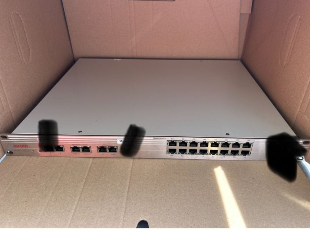 ☎️ Ascom IPBL1-AA/4B2 IP Dect Gateway 230V IPBL1-AA IPBL1 ☎️, Telecommunicatie, Telefooncentrales, Refurbished, Overige typen