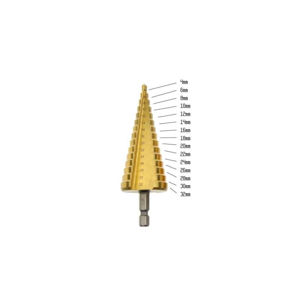 Trappenboor 4 tot 32mm, Ophalen of Verzenden, Nieuw, Hout