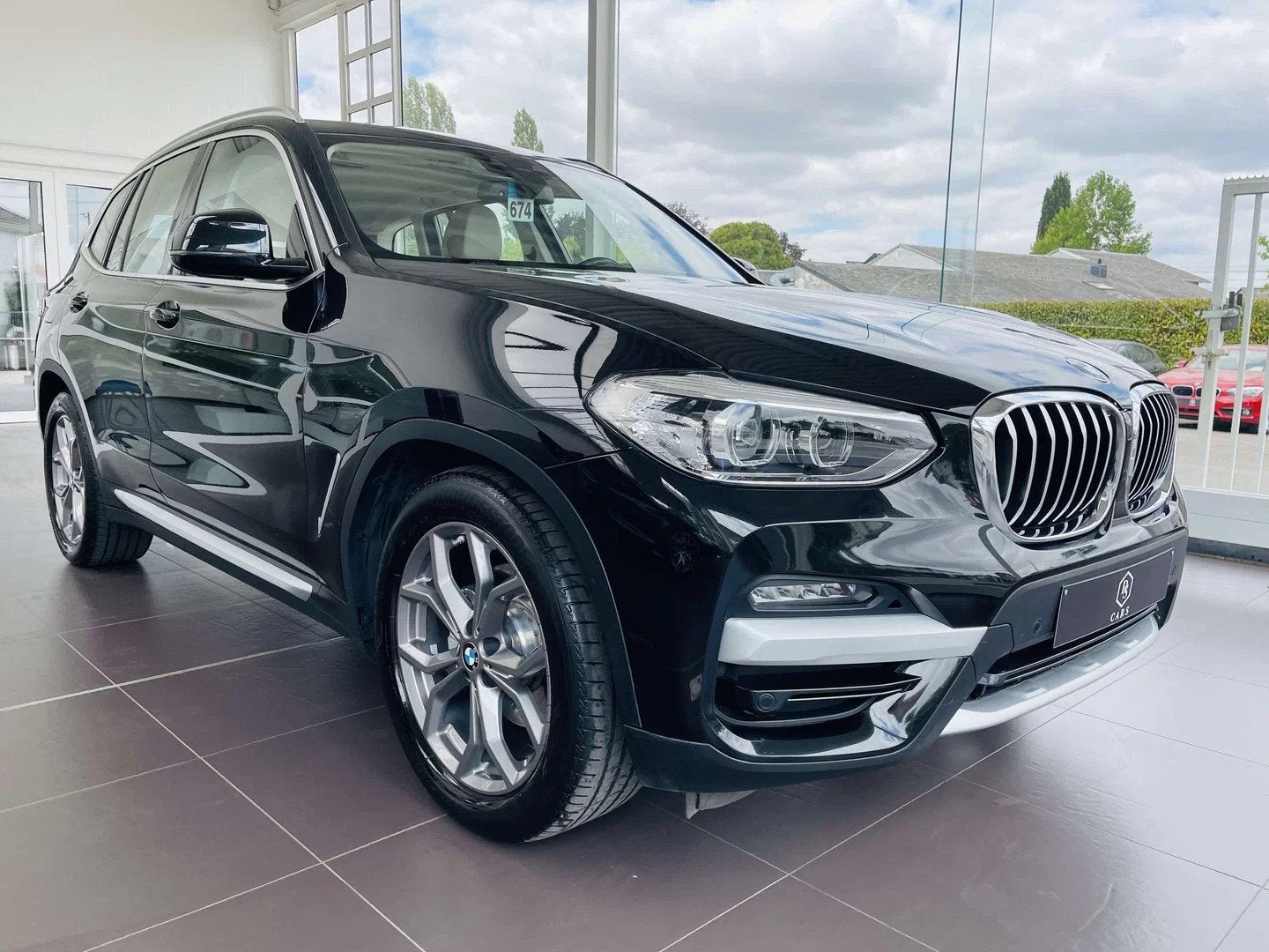 BMW X3 2.0 dA * GARANTIE + X-LINE + LED + CUIR + GPS PRO *, Autos, BMW, Cuir, 116 g/km, Achat, Entreprise