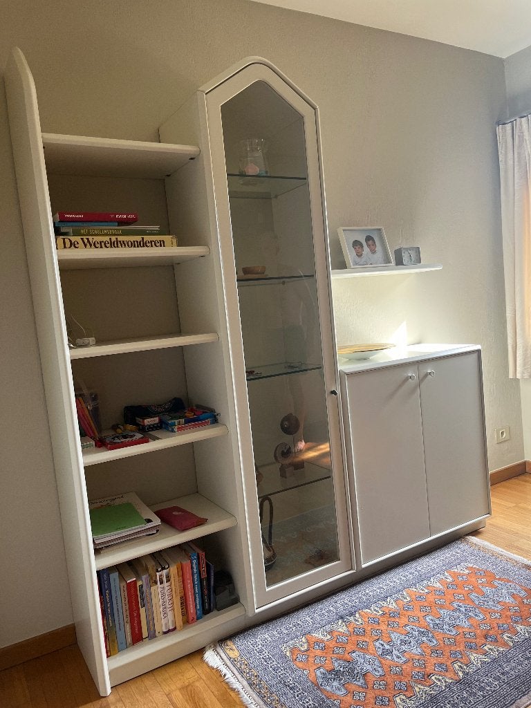 Vitrinekast, 25 à 50 cm, Avec tablette(s), Design, 150 à 200 cm