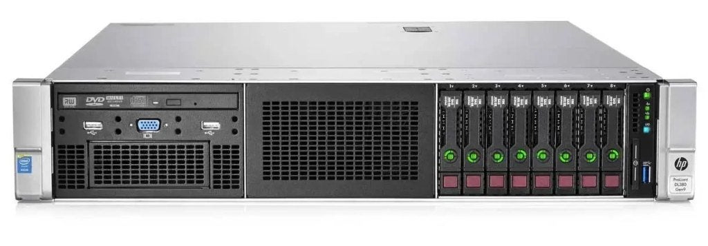 HPE DL380 G9 2x Xeon E5-2699 v4 (44 cores/88 threads) 384GB, Computers en Software, Servers, Ophalen, 2 tot 3 Ghz, 8 GB, Hot swappable onderdelen