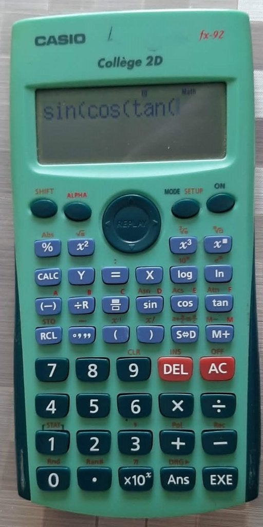 Calculatrice - Casio FX92- Collège 2D, Diversen, Ophalen, Gebruikt