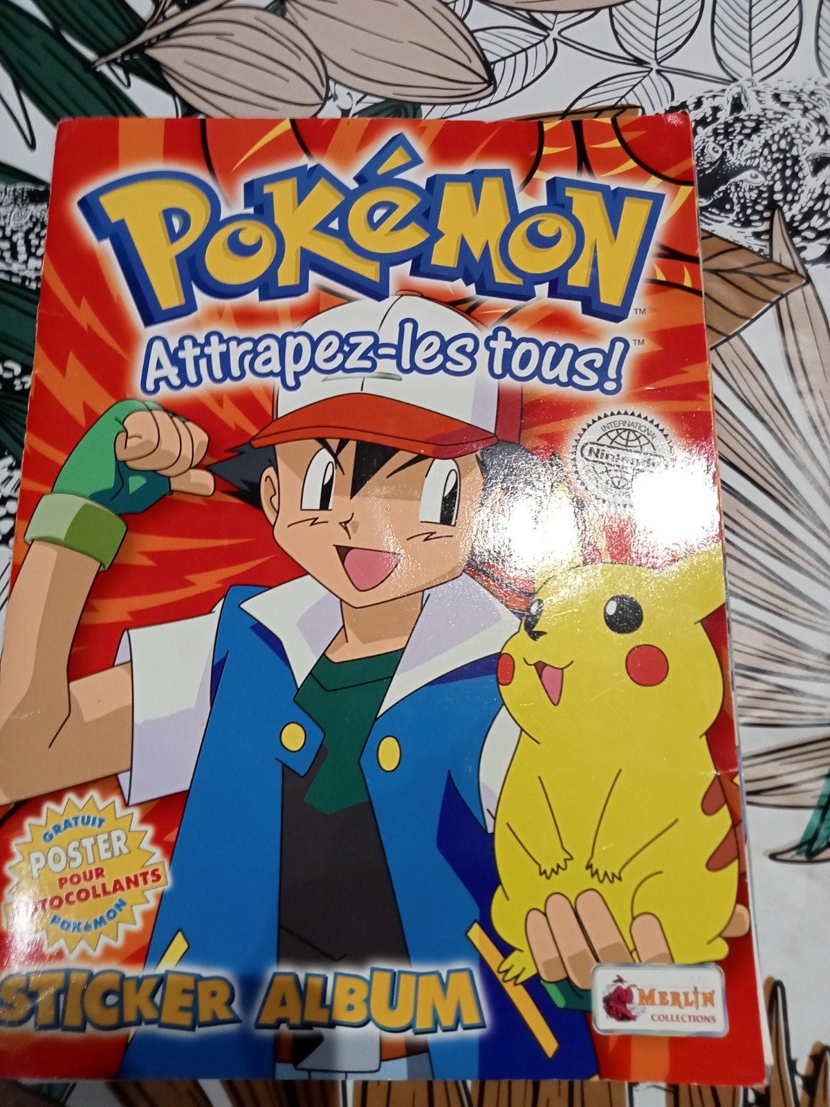Album,100% Complet,Pokémon(Attraper-les-tous)+Poster,Vintage, Enlèvement
