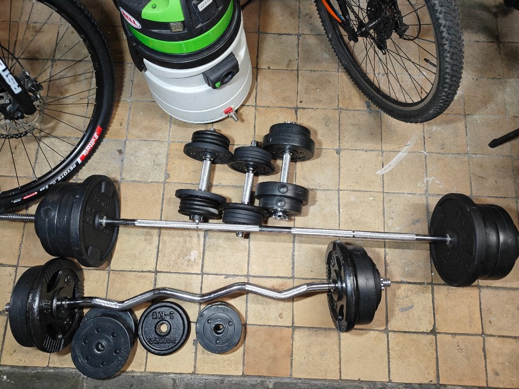 Dumbells, Sport en Fitness, Fitnessmaterialen, Ophalen, Zo goed als nieuw, Benen, Dumbbell