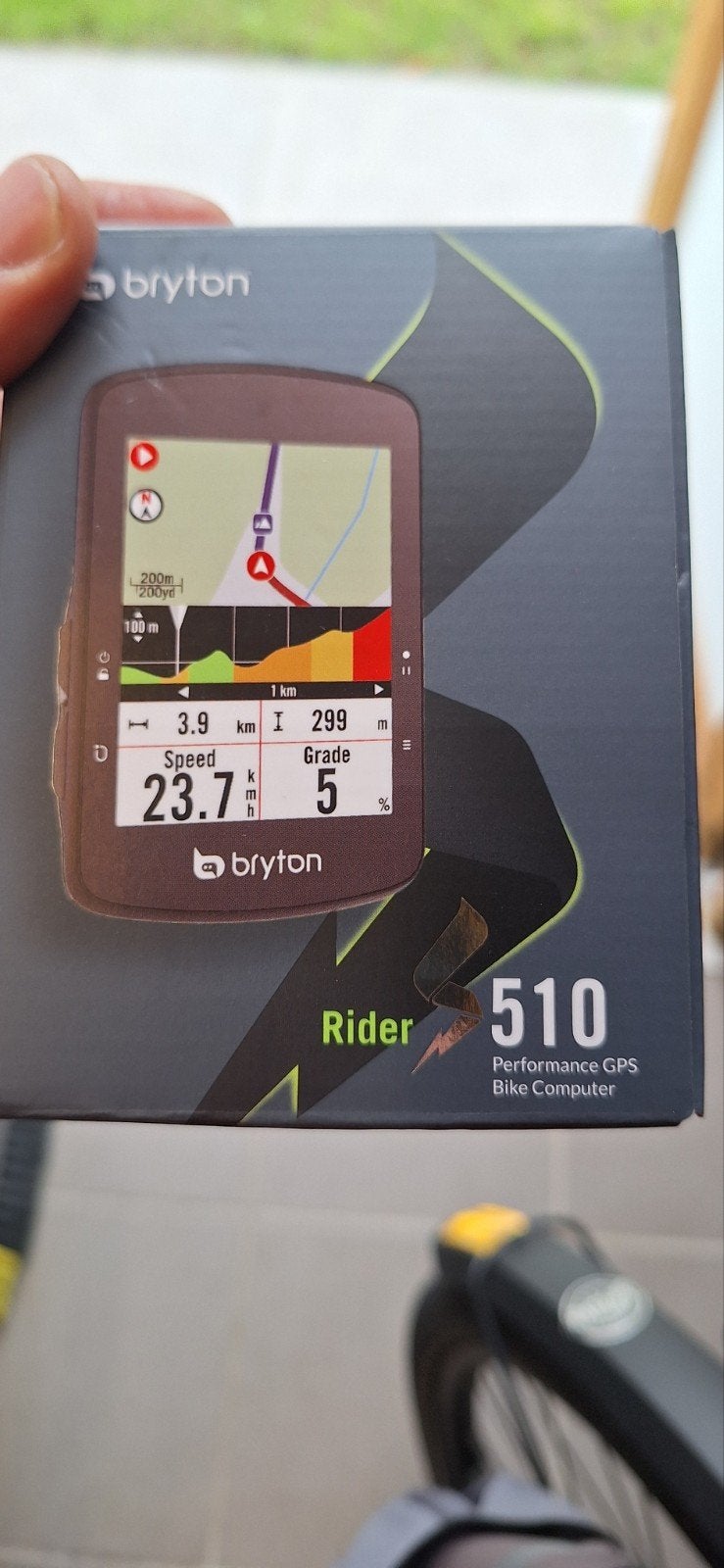 Bryton 510, Fietsen en Brommers, Fietsaccessoires | Fietscomputers, Ophalen