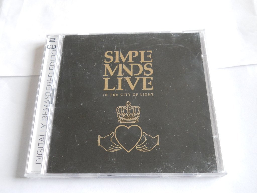 2 CD S - SIMPLE MINDS LIVE, Pop, Ophalen of Verzenden, Zo goed als nieuw, Live-album