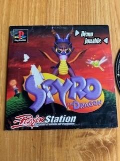 Démo jouable SPYRO the Dragon PS1 1998, Ophalen of Verzenden, Gebruikt