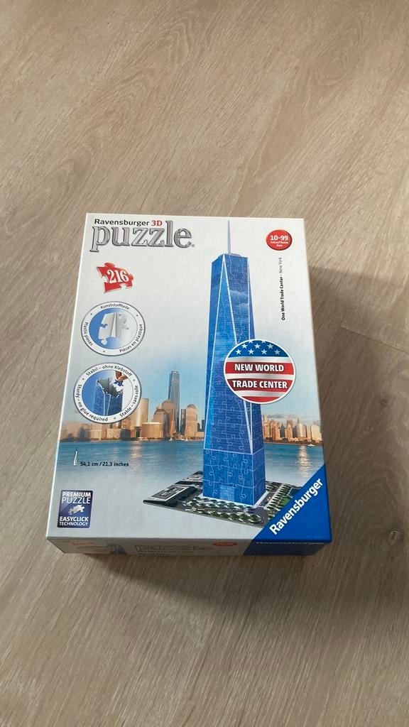 3D puzzel van Ravensburger, Hobby en Vrije tijd, Ophalen, Minder dan 500 stukjes, Zo goed als nieuw, Rubik's of 3D-puzzel