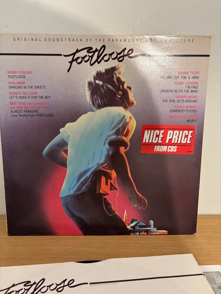 LP - Footloose - soundtrack, Cd's en Dvd's, Vinyl | Filmmuziek en Soundtracks, LP, Gebruikt, Soundtrack, Ophalen of Verzenden