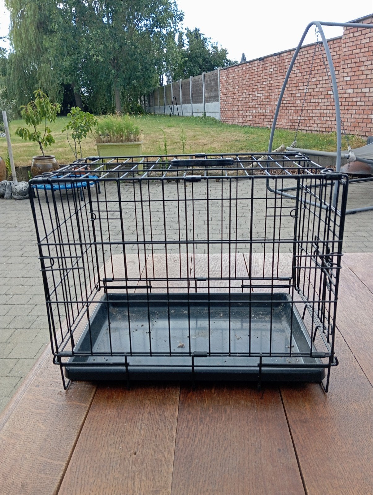 Kleine bench te koop, Ophalen