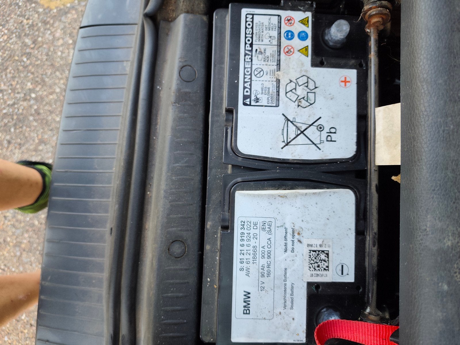 90 AH Bmw Batterij, Auto-onderdelen, Ophalen, BMW