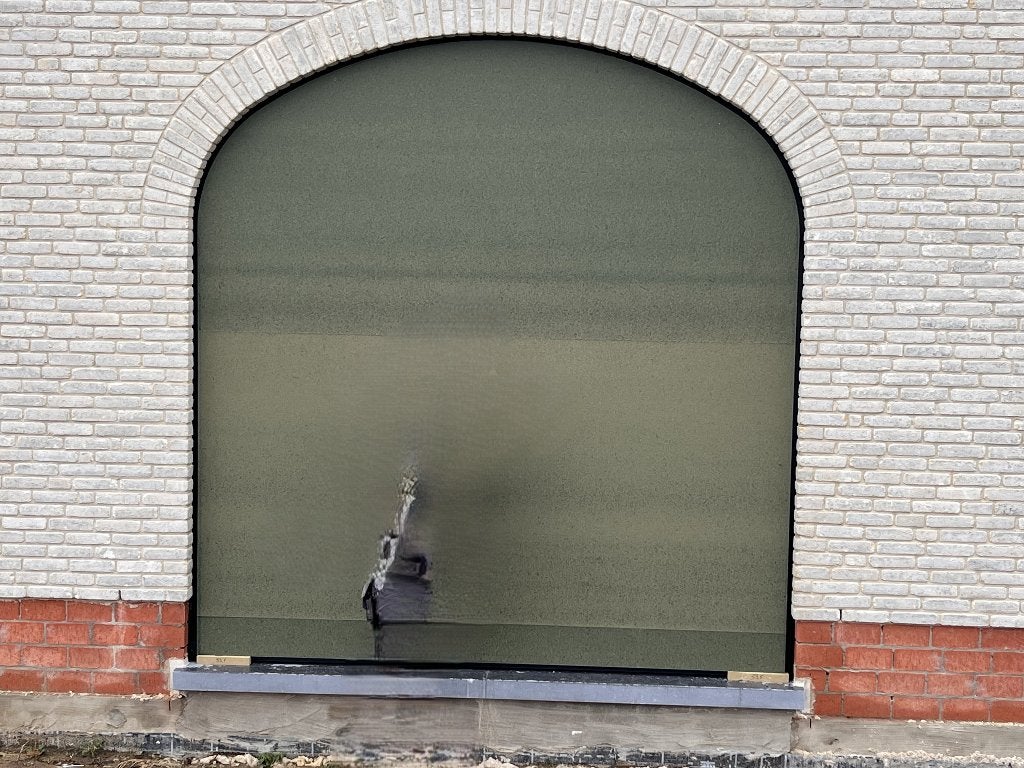 Fenêtre cintrée L 2540 x H 2632 mm alu + vitre, Neuf, 160 cm ou plus, 160 cm ou plus, Fenêtre de façade ou Vitre