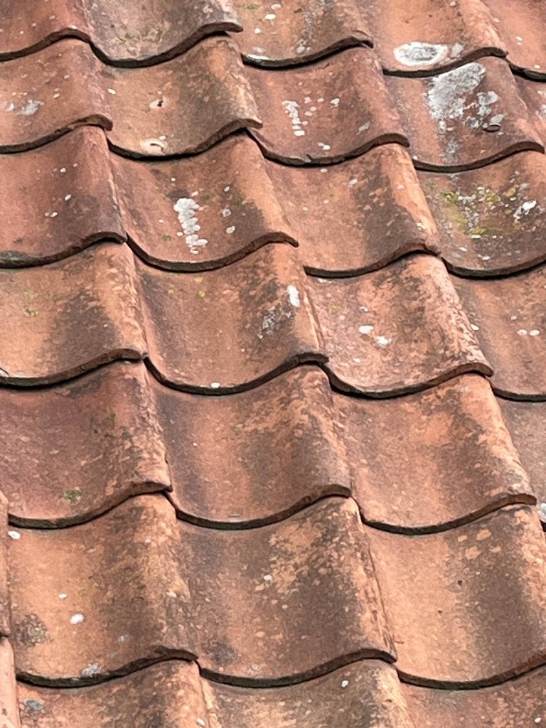 Dakpannen Hennuyeres, Doe-het-zelf en Bouw, Ophalen, Gebruikt, Steen of Klei, 15 m² of meer
