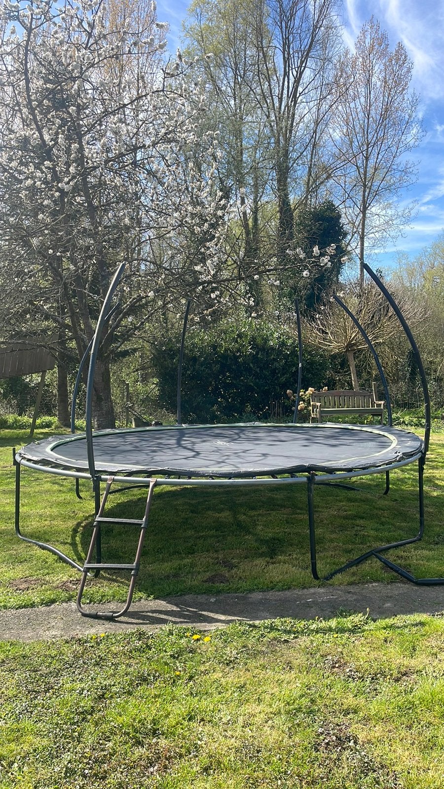Trampoline, Kinderen en Baby's, Ophalen, Gebruikt