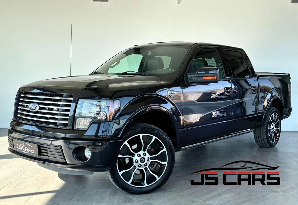 Ford USA F-150 HARLEY DAVIDSON-LPG-GPS-CUIR-CAMERA-MARCHEPIE, Auto's, Automaat, F-150, Zwart, Leder