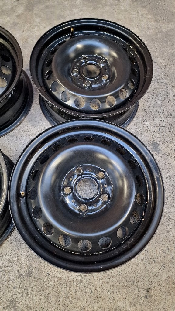 Jantes en acier VW 6J x 15 H2, Autos : Pièces & Accessoires, 15 pouces, Enlèvement, Utilisé, 195 mm