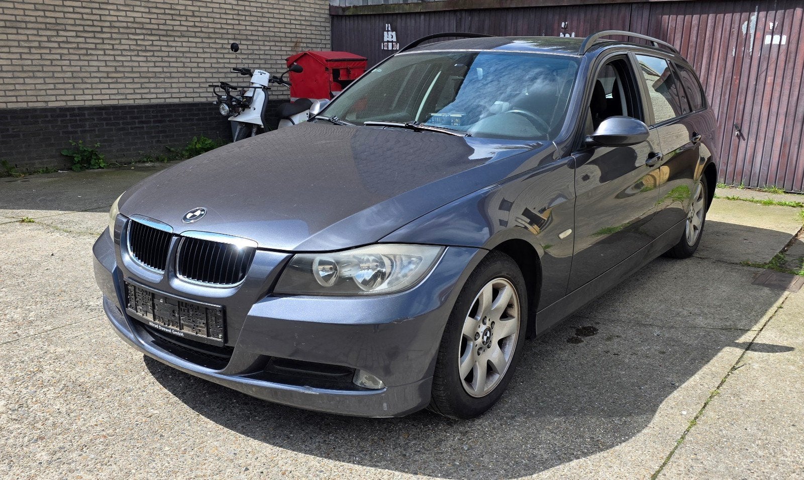BMW serie3 Break 2007 ESSENCE / AUTOMATIQUE, Auto's, Automaat, Parkeersensor, 1995 cc, Zwart