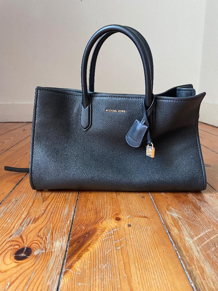 Sac Michael Kors en cuir, Enlèvement, Comme neuf, Noir, Sac à main