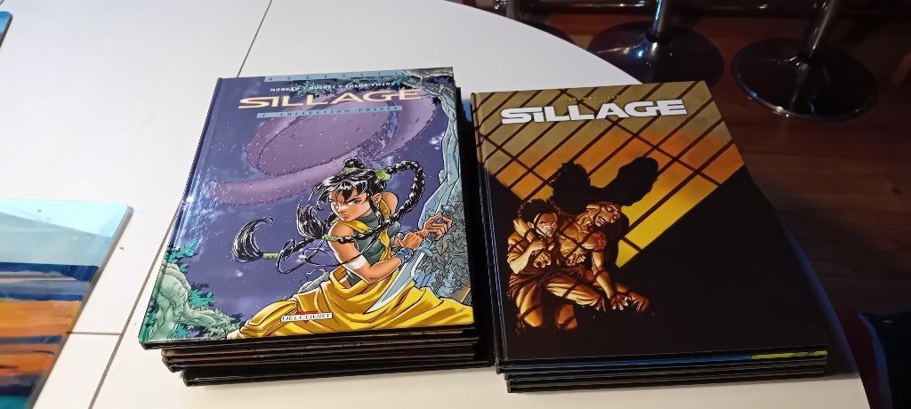 Lot Sillage – 11 albums Delcourt (Tomes 2 à 12, sauf tome 1), Livres, Plusieurs BD, Enlèvement ou Envoi, Utilisé, MORVAN / BUCHET