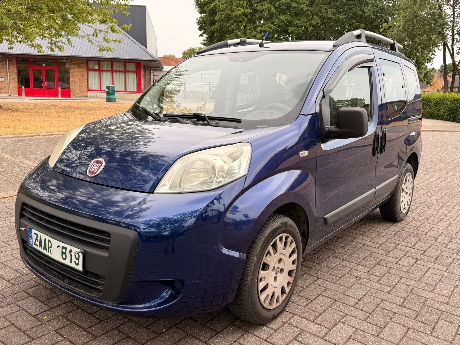 Fiat QUBO 1.3d automaat euro 5b. Airco, Auto's, Fiat, Automaat, Euro 5, 4 cilinders, Bedrijf