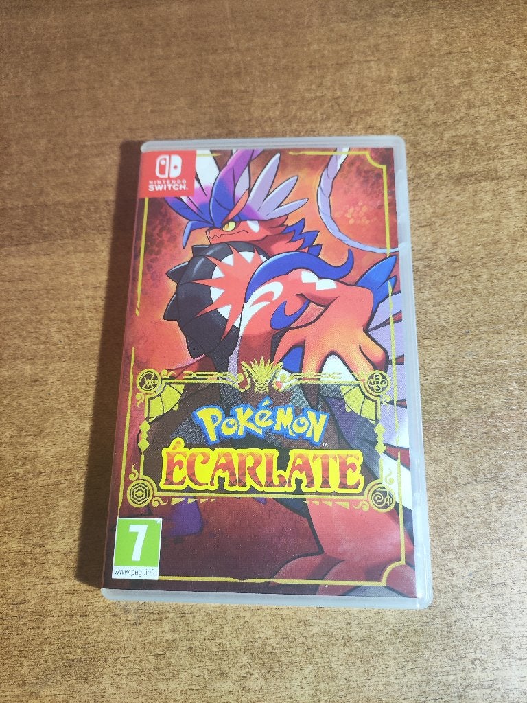 Pokémon Écarlate, Online, 1 joueur, Comme neuf, Enlèvement