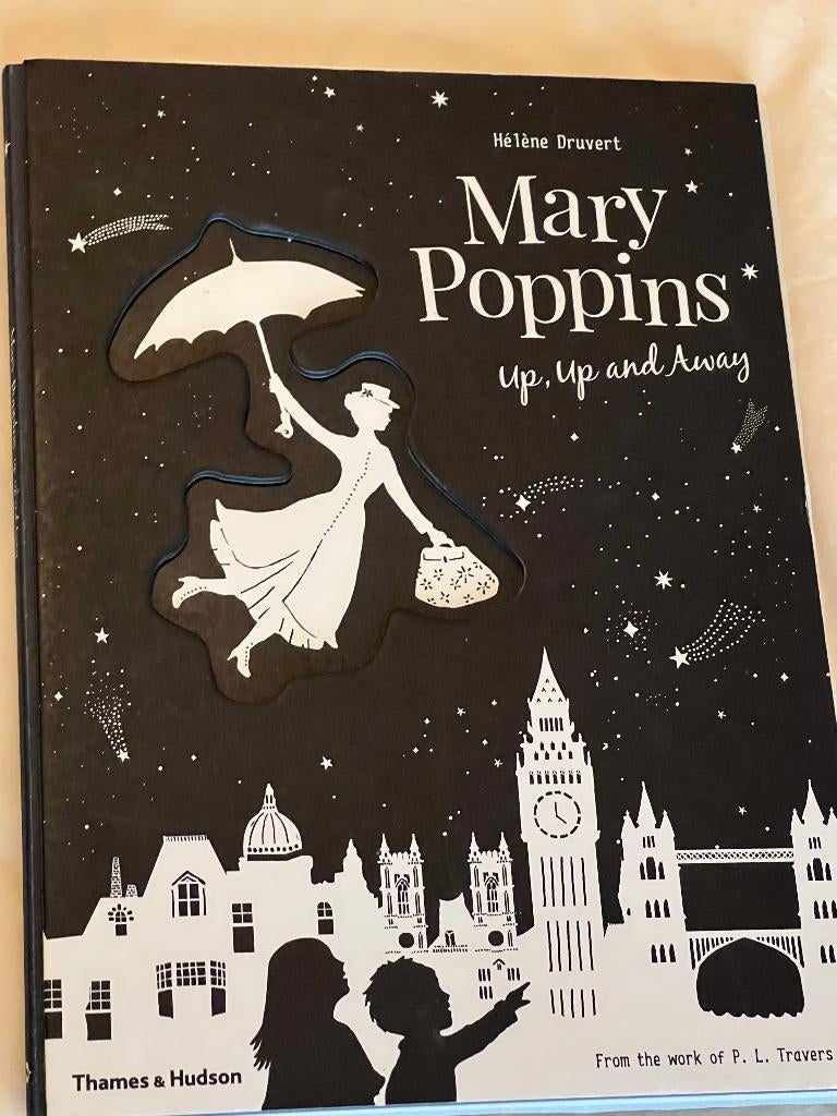 Mary Poppins Up, Up and Away Hardcover by Hélène Druvert, Envoi, Utilisé