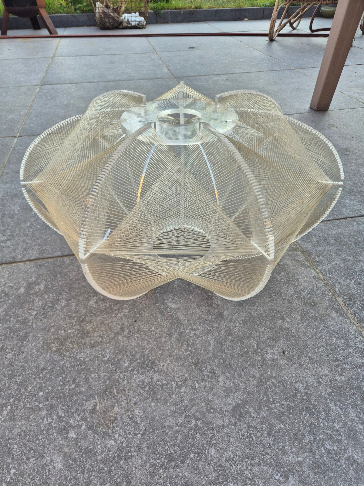 Design luster van Paul secon sompex., Geschikt voor buiten, 45 cm, Zo goed als nieuw, Kunststof