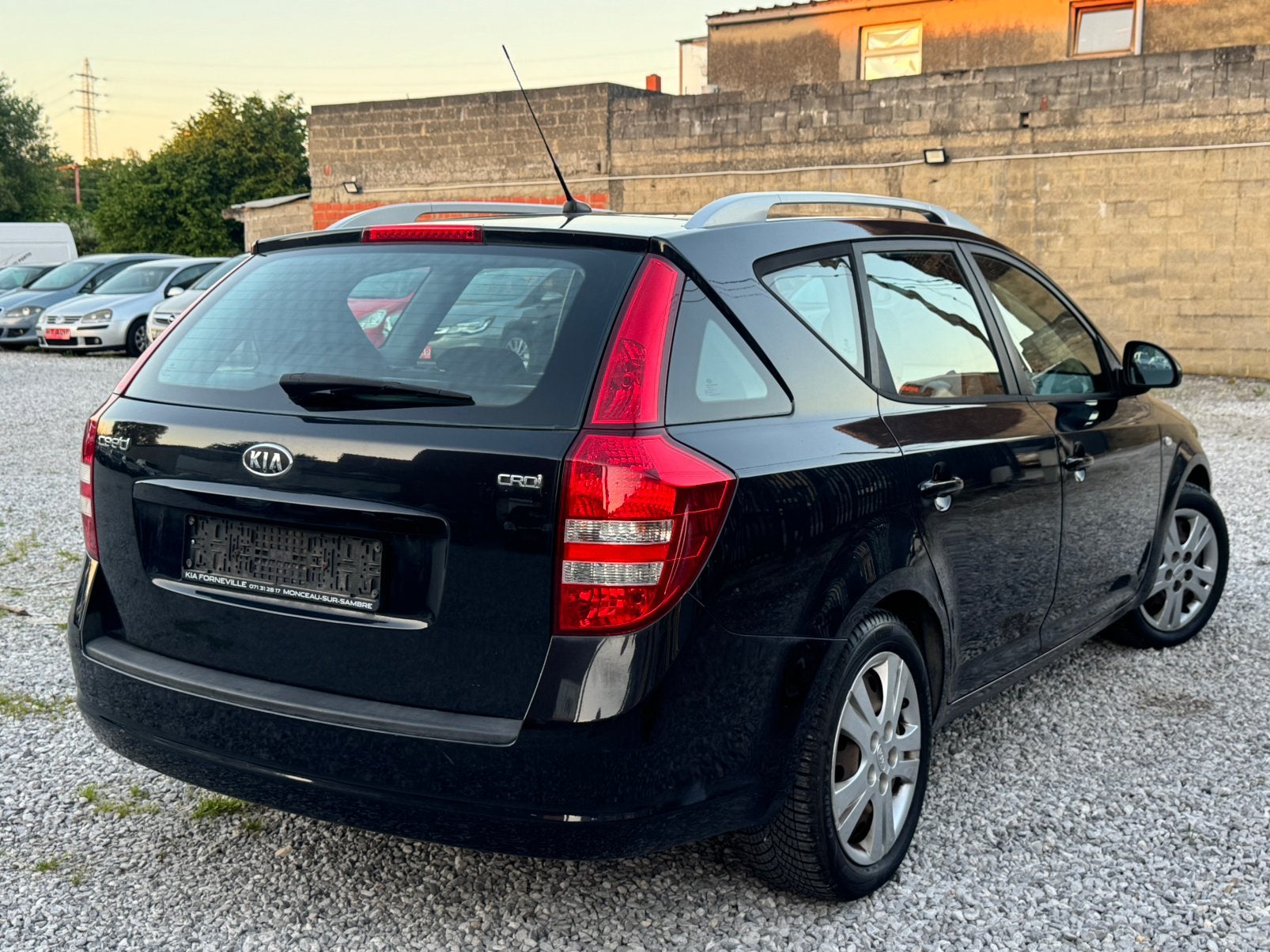 Kia Ceed SW/Cee'd SW 1.6 CRDi/Airco/ klaar voor registratie, Auto's, Voorwielaandrijving, Stof, Zwart, 4 cilinders