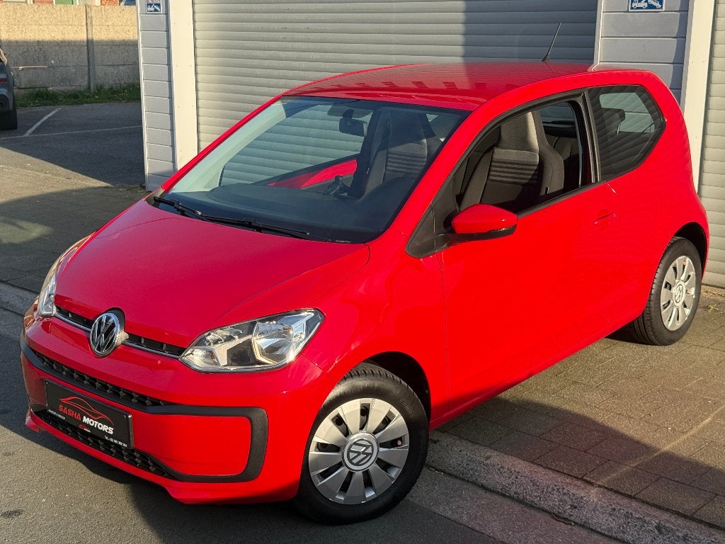 Volkswagen Up! 1.0 Benzine | Airco | Top Staat | 12MGarantie, Autos, Rouge, Achat, Entreprise, Boîte manuelle