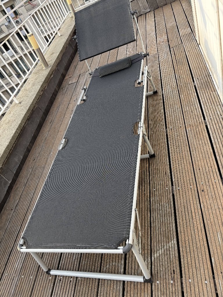 Chaise longue, Jardin & Terrasse, Chaises longues, Enlèvement, Utilisé, Réglable