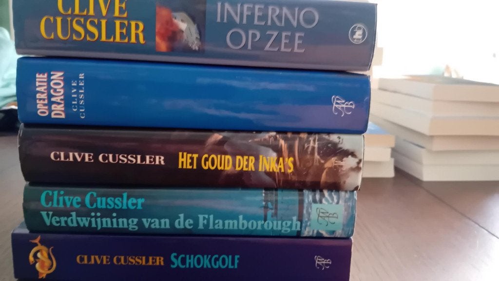 Boekenpakket Clive Cussler: ook los verkrijgbaar, Ophalen of Verzenden, Gelezen, Clive Cussler, Amerika