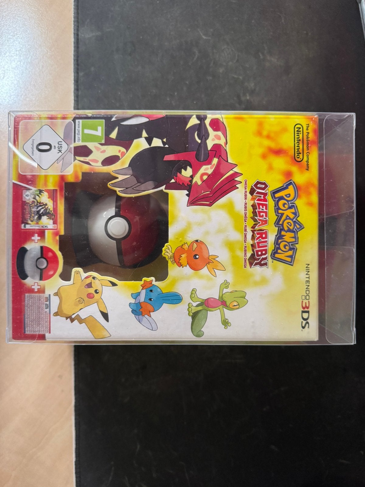 Pokemon omega ruby pokeball CIB, Ophalen