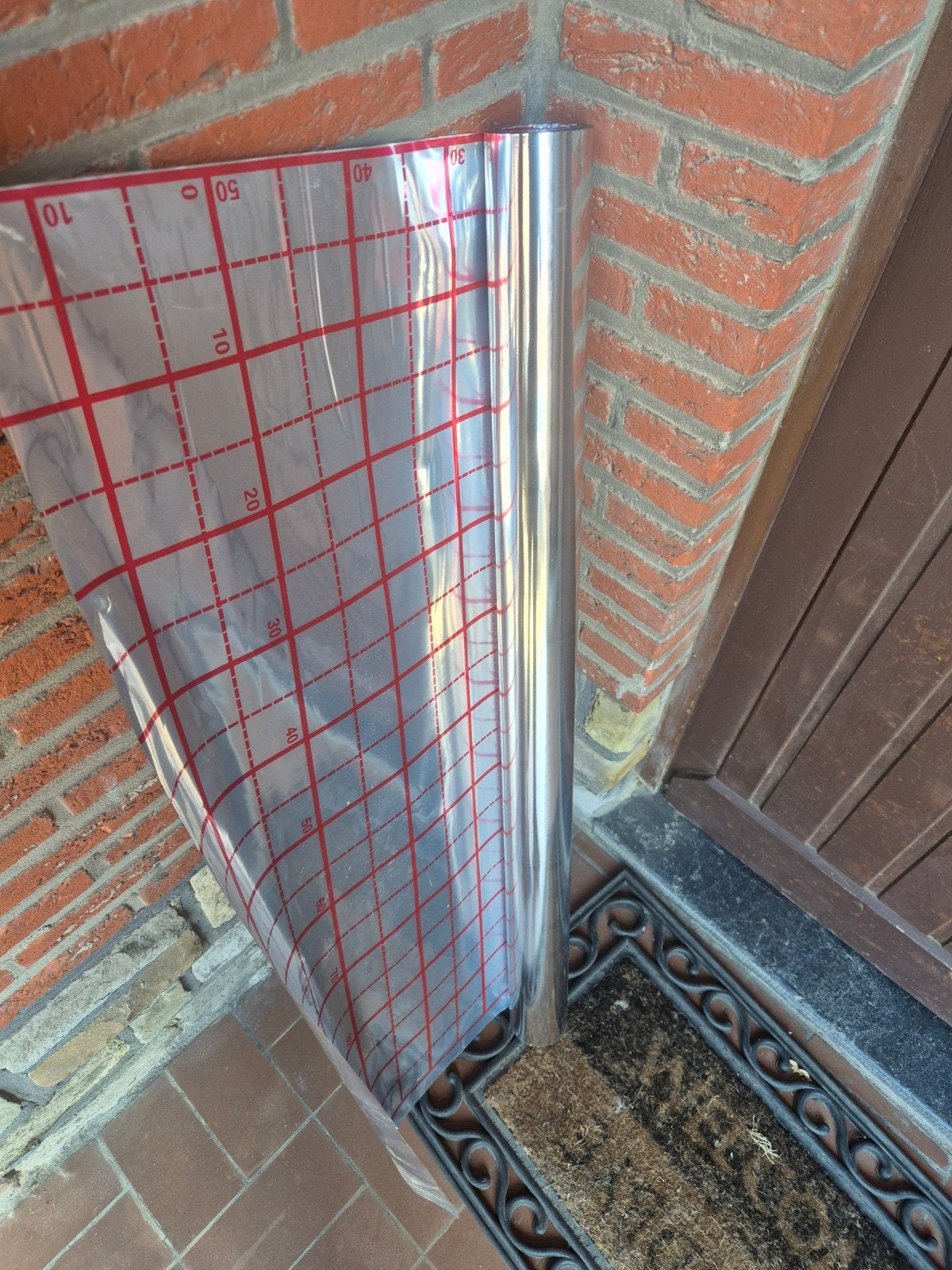 vloerverwarming rasterfolie met rasters 25-30 meter, Ophalen
