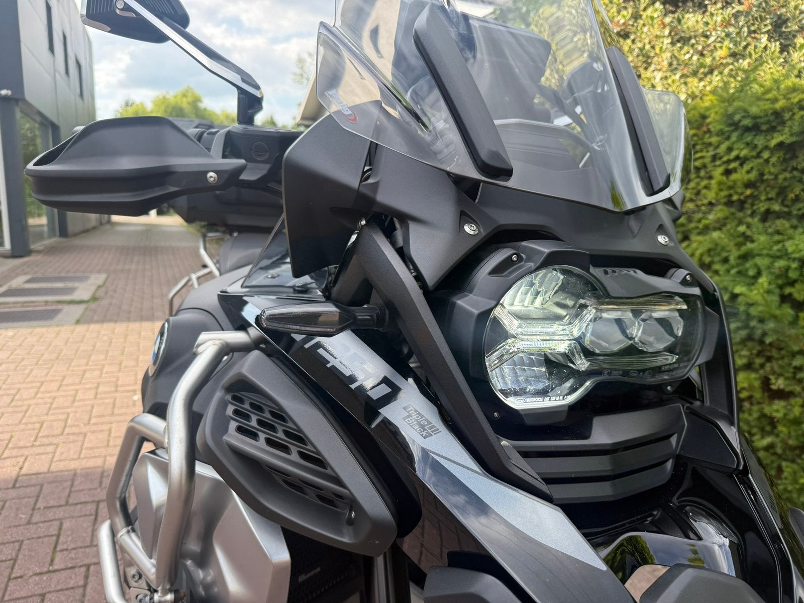 BMW R 1250 GS Adventure TRIPLE BLACK * LONE RIDER, Motos, Permis Moto A, Entreprise, Selle chauffante, Plus de 35 kW