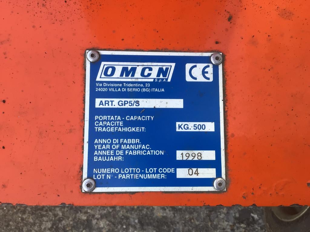 Motorlift, Ophalen