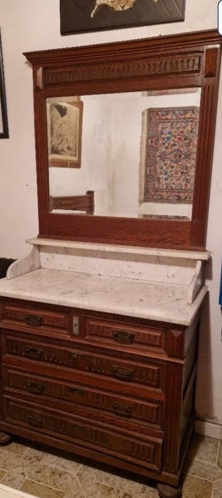 Commode ancienne style Louis Philippe, Enlèvement