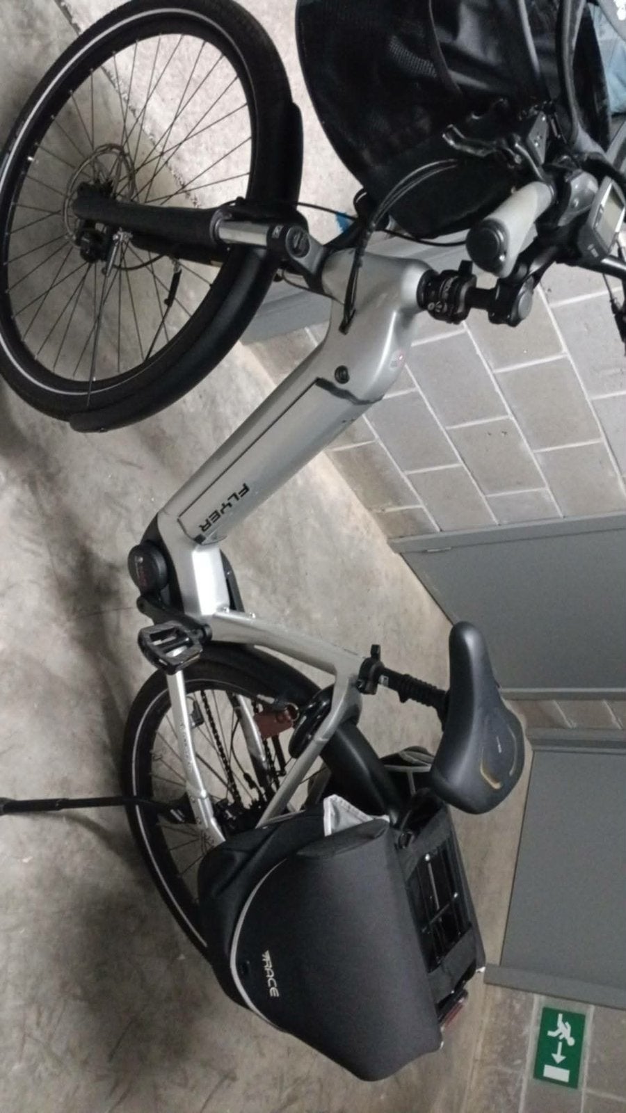 Elektrische fiets flyer, Enlèvement, Comme neuf