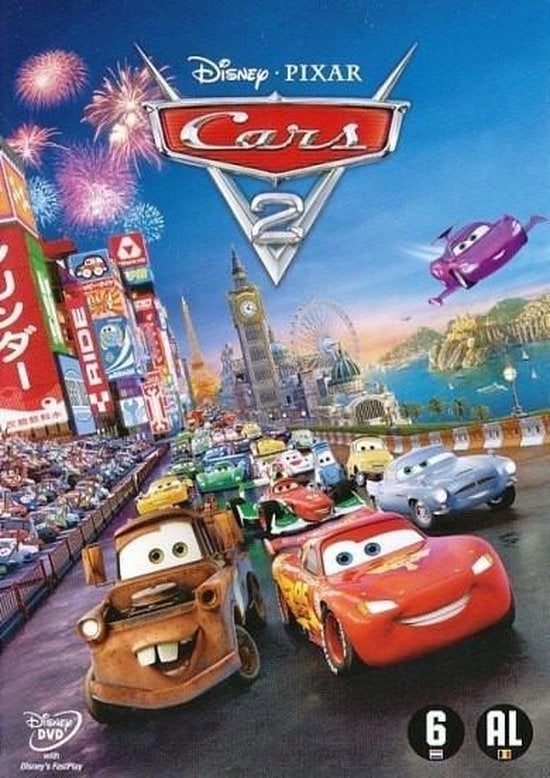 Disney dvd - Cars 2 ( Nieuw in plastic verpakking ), Cd's en Dvd's, Dvd's | Tekenfilms en Animatie, Nieuw in verpakking, Ophalen of Verzenden